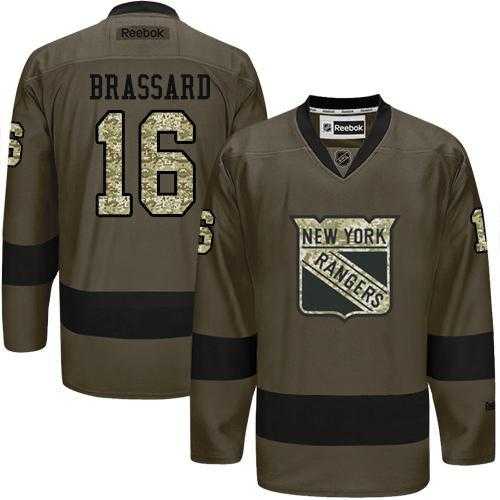 Glued New York Rangers #16 Derick Brassard Green Salute to Service NHL Jersey,We sell and wholesale Glued New York Rangers #16 Derick Brassard Green Salute to Service NHL Jersey on line form chian!